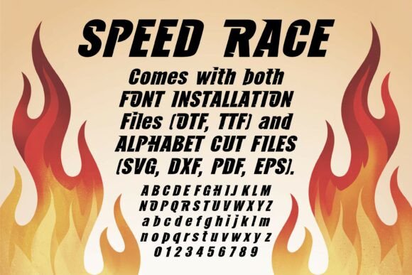 Speed Race Font - Image 5
