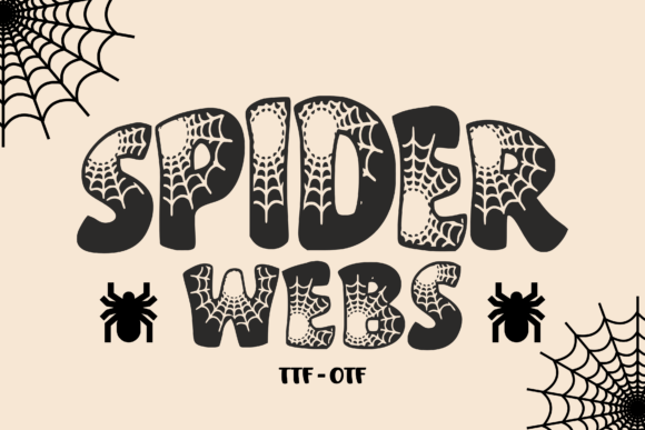 Spider Webs Font