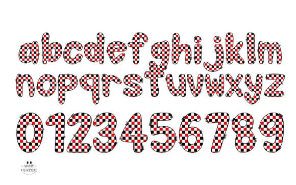 Spirit Red Ribbon Font - Image 4