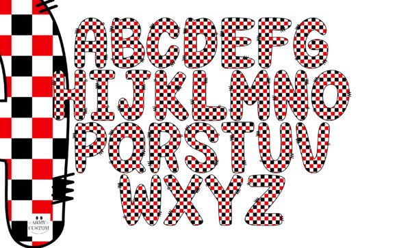 Spirit Red Ribbon Font - Image 5