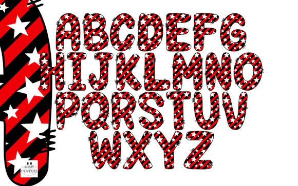 Spirit Red Ribbon Font - Image 7