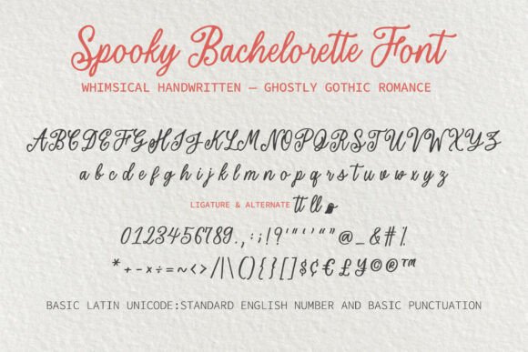 Spooky Bachelorette Font - Image 2