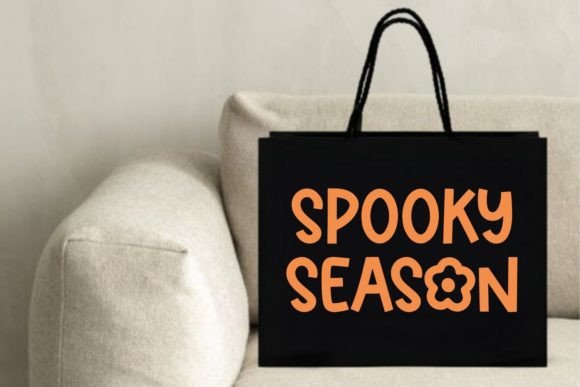 Spooky Flower Font - Image 3