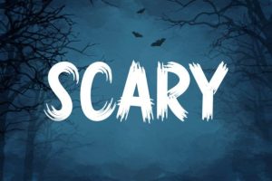 Alternative view of Spooky Font