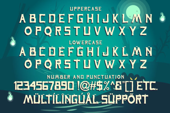 Spooky Ghost Font - Image 6