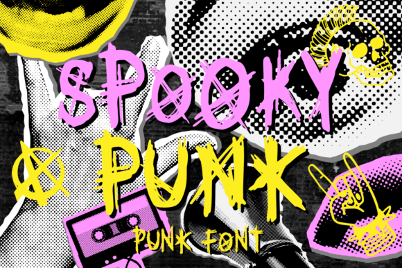 Spooky Punk Font