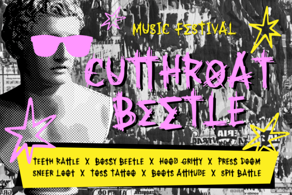 Spooky Punk Font - Image 2