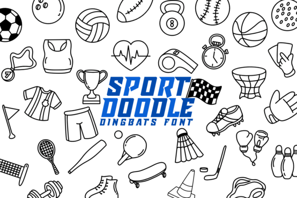 Sport Doodle Font