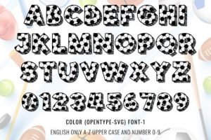 Alternative view of Sport Soccer Font