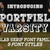 Sportfield Varsity Font