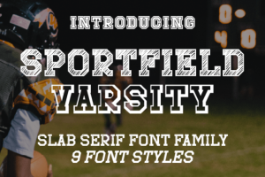 Sportfield Varsity Font