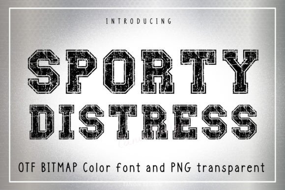 Sporty Distress Font