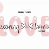 Spring Love Font