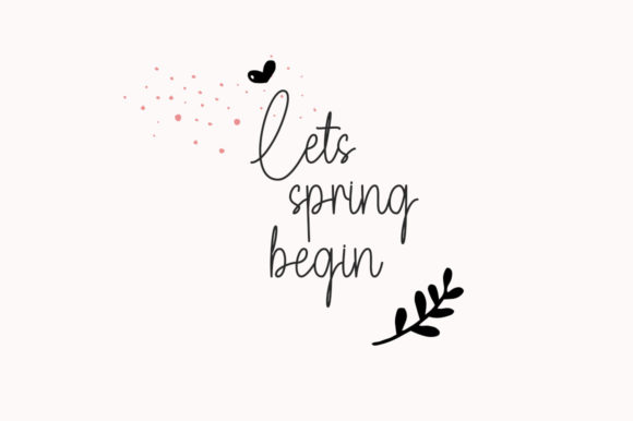 Spring Love Font - Image 4