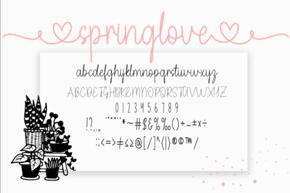 Spring Love Font - Image 8