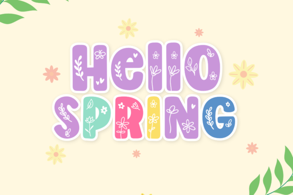 Spring Smile Font - Image 4