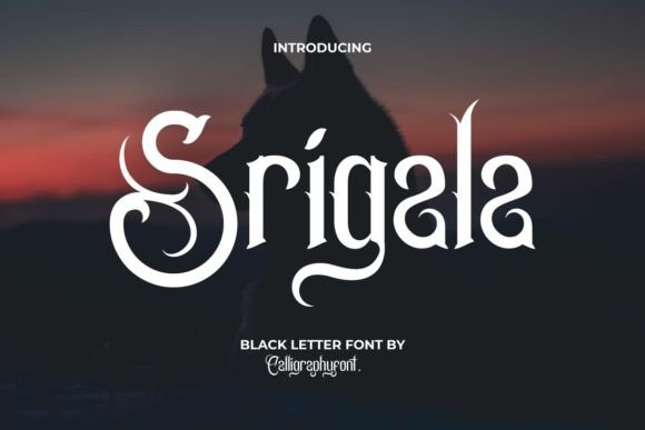 Srigala Font