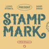 Stamp Mark Font