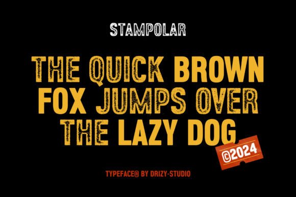 Stampolar Font - Image 2