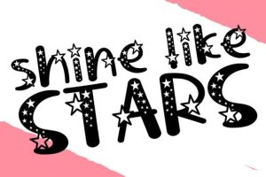 Alternative view of Star Font