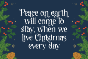 Alternative view of Starlight Christmas Font