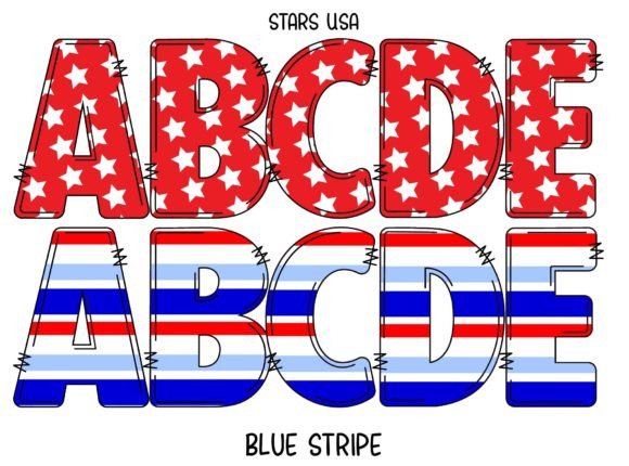 Stars Usa Font - Image 2