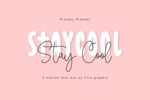 Stay Cool Font