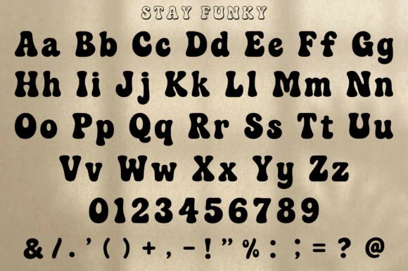 Stay Funky Font - Image 2