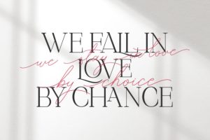 Alternative view of Stay Glory Font