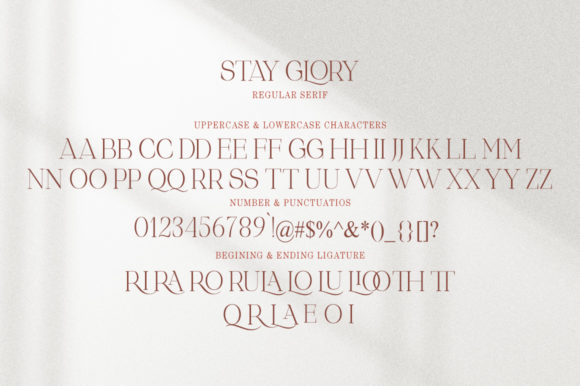 Stay Glory Font - Image 6