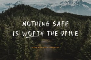 Alternative view of Stay Tuned Font