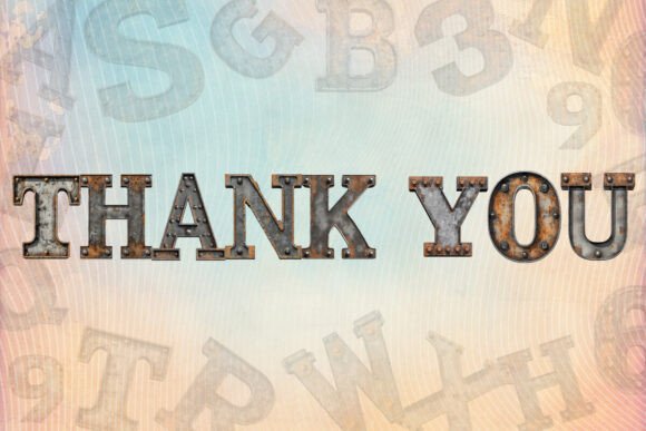 Steel Metal Font - Image 3