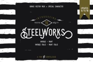 Steelworks Font