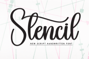 Stencil Font