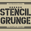 Stencil Gruge Font