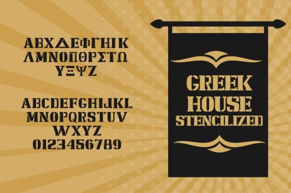Stencilized Font - Image 5