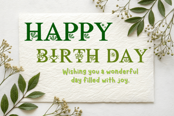 Sticker Cute Font - Image 6