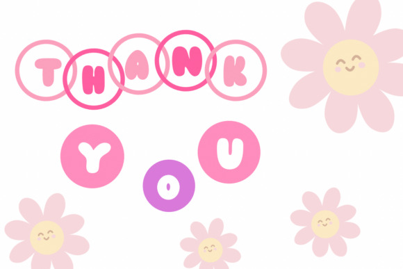 Sticker Circle Font - Image 8
