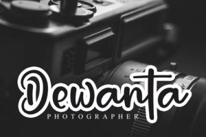 Alternative view of Stickers Font