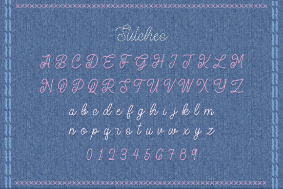 Stitches Font - Image 6
