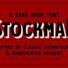 Stockman Font