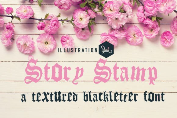 Story Stamp Font