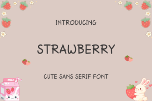 Strawberry Font