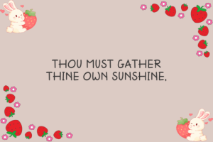 Alternative view of Strawberry Font