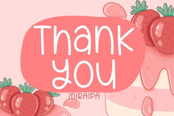 Strawberry Shortcake Font - Image 6