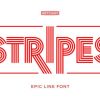 Stripes Font