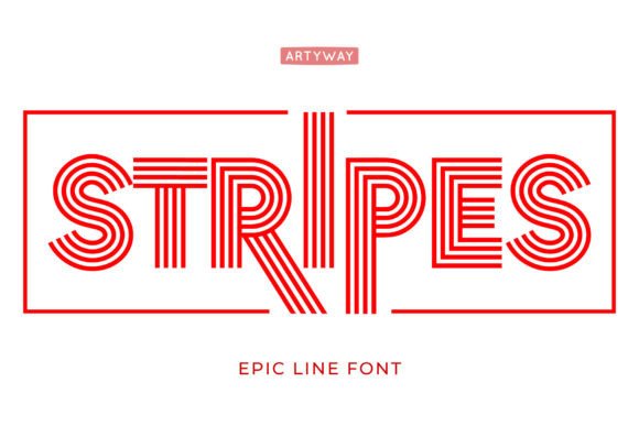Stripes Font