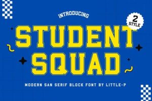 Student Squad Font