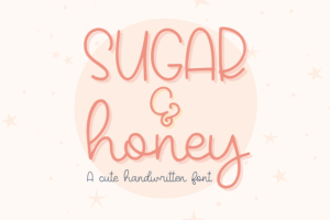 Sugar and Honey Font