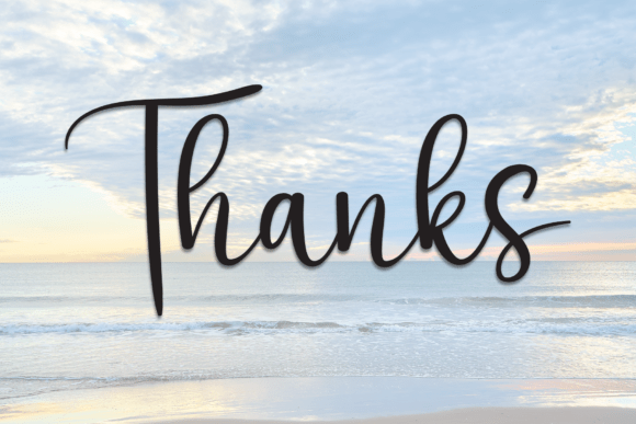 Summer Beach Font - Image 9